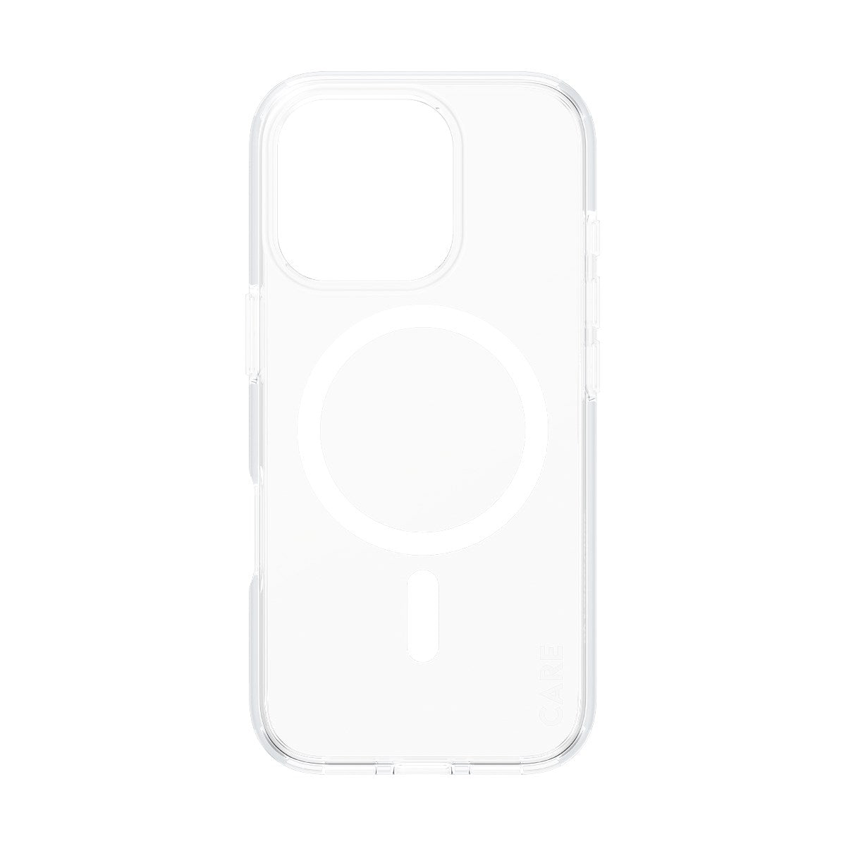 CARE by PanzerGlass® Urban Combat Case Transparent m. Hvid MagSafe iPhone 16 Pro